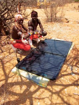 Solar generators produced in Sioux Falls have been used to power hospitals in Africa.