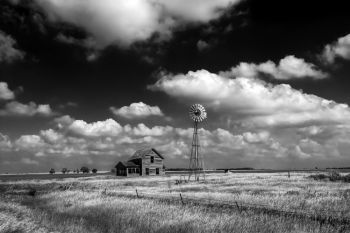 A prairie scene in rural Kingsbury County.