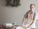 Rev. Kwen Sanderson,  the shepherd to the Swedes,  shared his lefse making tips with us in our Nov/Dec 2010 issue.