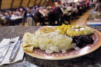 The Summit lutefisk supper, held in early November, is one of the state's largest.